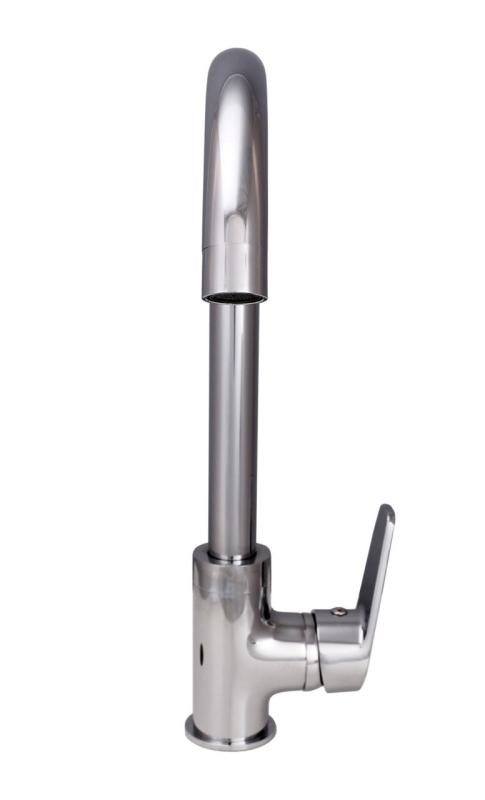 Aquanello Casa Chromová jednopáková kuchyňská baterie CR-1201-CS