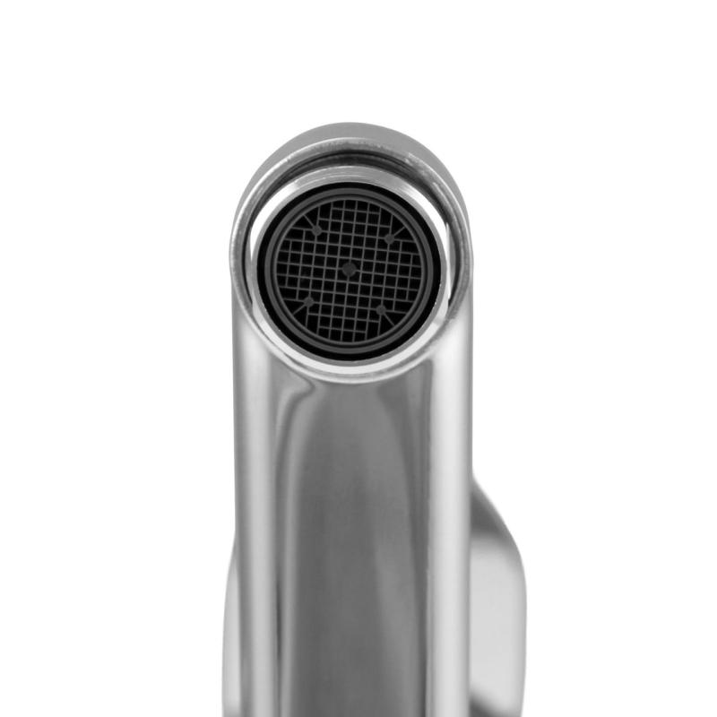 Aquanello Casa Jednopáková kuchyňská nástěnná baterie chrom s výtokem 15 cm CR-1415-CS