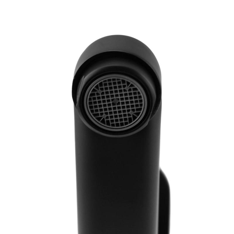 Aquanello Casa Jednootáčkový kuchyňský nástěnný kohoutek černý s výtokem 20 cm BL-1420-CS