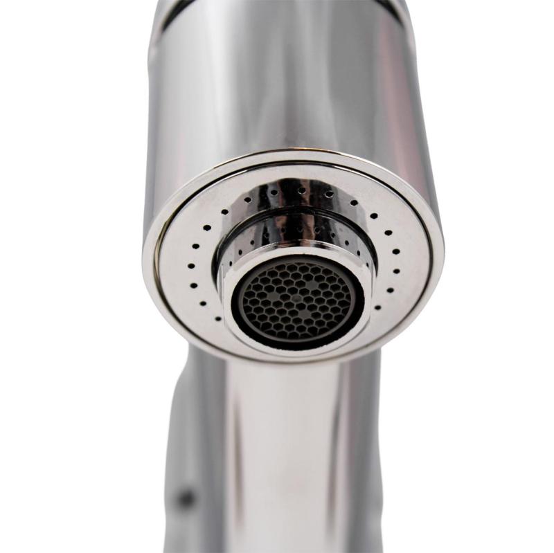 Aquanello Voss Kuchyňská baterie Chrom s výsuvnou hubicí a sprchovou funkcí CR-7200-VS