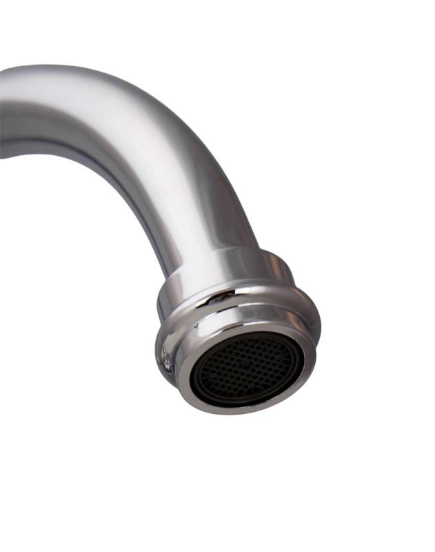 Aquanello Heritage Ascot Klasická kuchyně Nostalgický kuchyňský kohoutek Chrom s kulatým výtokem CR-4003-HA