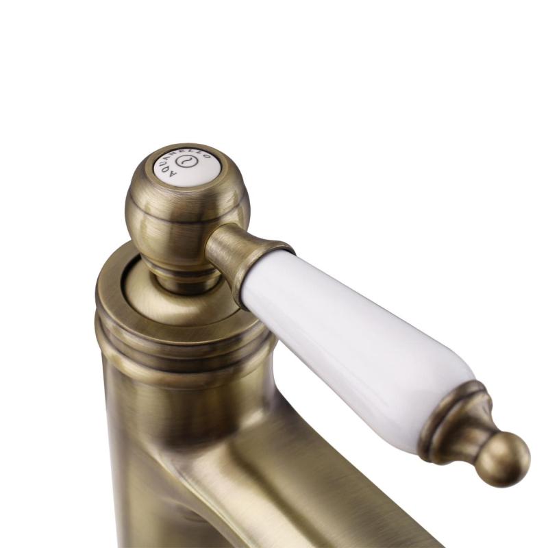 Aquanello Heritage Manor Klasická nostalgická umyvadlová baterie Bronz BN-1001-HM