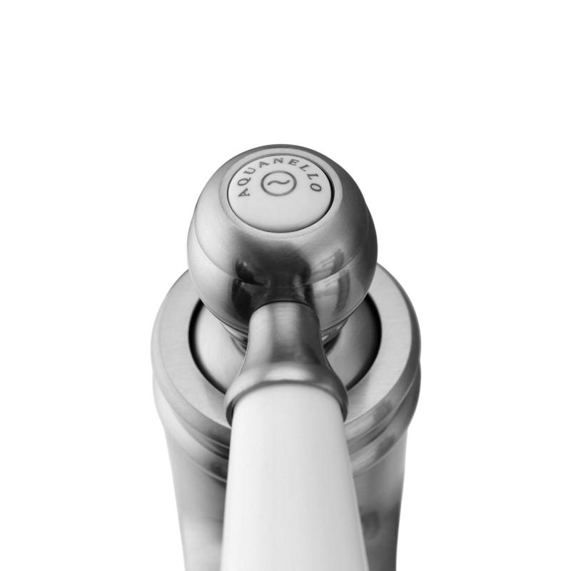 Aquanello Heritage Manor Klasická nostalgická umyvadlová baterie z nerezové oceli NB-1001-HM