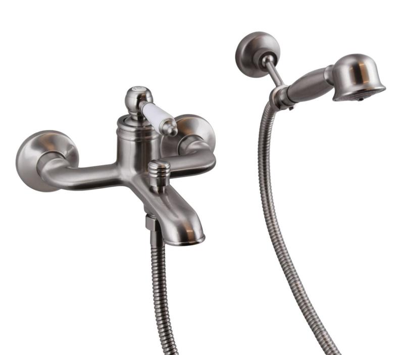 Aquanello Heritage Manor Klasická vanová baterie z nerezové oceli NB-3001-HM