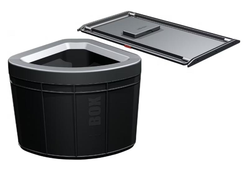 Franke Sorter Solo 60 otočný odpadkový systém na dveře, 40 litrový odpadkový koš s uhlíkovým filtrem 1210307572