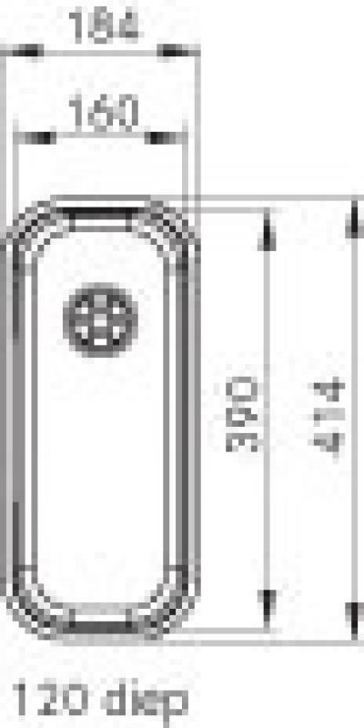 Franke dřez Largo LAX 110.16D vestavný 1120157550