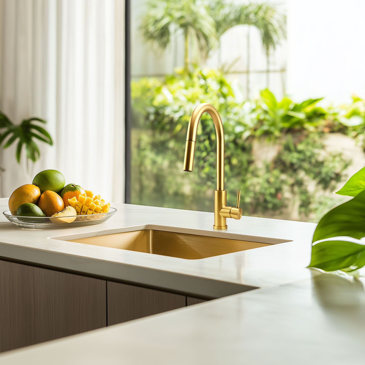 Jak si vybrat správnou dokončovací úpravu kohoutku Pure.Sink pro váš styl kuchyně?
